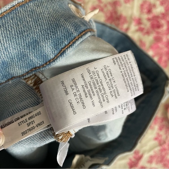 Madewell The Perfect Vintage Jean in Coffey Wash: Worn-In Edition MC492 - Picture 8 of 14
